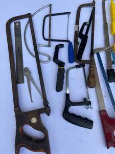 lot 152 image: Hand Saws and Calipers Lot