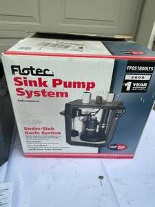 lot 159 image: Flotec Sink Pump System