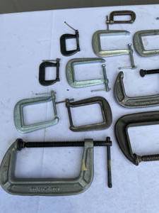 lot 164 image: Large Lot of Clamps