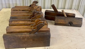 lot 110 image: Set of Antique Molding Planes