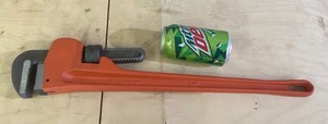 lot 99 image: 24 Pittsburgh Pipe Wrench