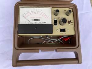 lot 176 image: Heathkit Transistor Checker
