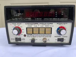 lot 178 image: Sencore Z Meter Capacitor - Inductor Analyzer