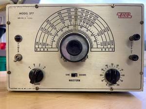 lot 180 image: Eico Audio Generator Sine and Square Wave