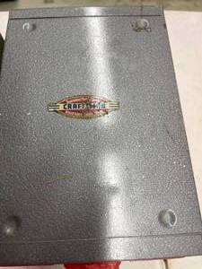 lot 190 image: Tool Storage Pieces With Assorted Electrical Parts
