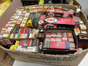 lot 192 image: Large Lot of Vintage Vacuum Tubes