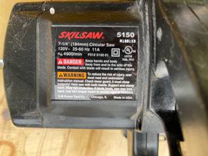 lot 198 image: 23HP Skilsaw Circular Saw