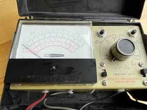 lot 201 image: Heathkit Utility Solid State Volt Meter