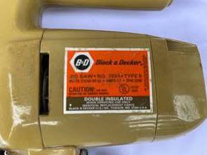lot 203 image: Black And Decker Jigsaw