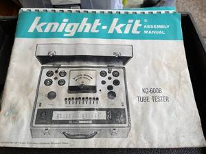 lot 205 image: Vintage Knight Tube Tester