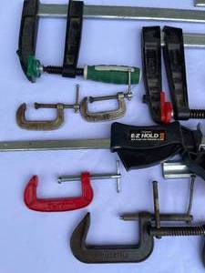 lot 217 image: Large Clamp Lot