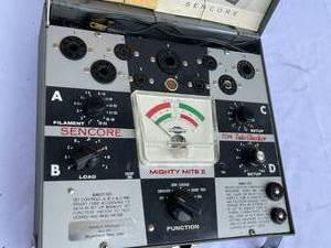 lot 223 image: Sencore Mighty Mite II Tube Tester