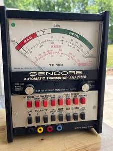 lot 225 image: Sencore Automatic Transistor  Analyzer