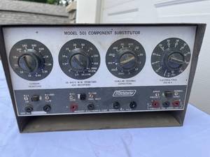 lot 233 image: Vintage Mercury Component Substitutor
