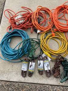 lot 245 image: Large Extension Cord Lot