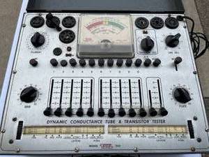 lot 266 image: Vintage Eico Dynamic Conductance Tube  Transistor Tester Model 666