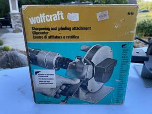 lot 274 image: Wolfcraft Sharpening And Grinding Drill Attachment