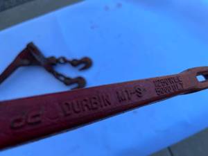 lot 284 image: Vintage Durbin M1-S Chain Binders