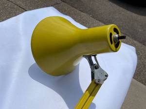 lot 310 image: Luxo Adjustable Arm Desk Mount Lamp