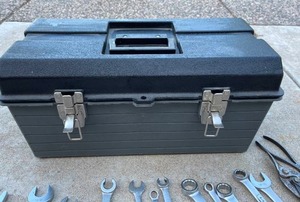 lot 281 image: Tuff Box Tool Box Full Of Tools