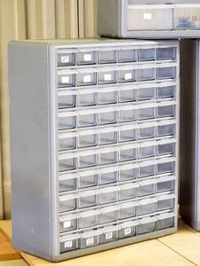 lot 62 image: (3) Hardware Organizers