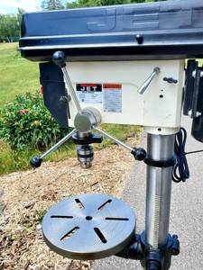 lot 12 image: Like New Jet Drill Press Model JDP-18MF