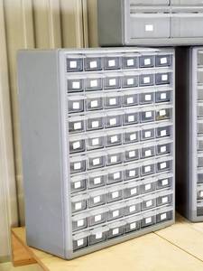 lot 71 image: (3) Hardware Organizers
