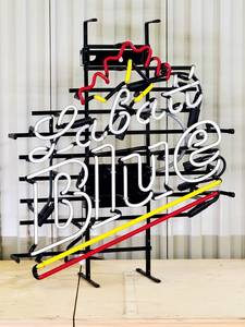 lot 45 image: Labatt Blue Neon Sign