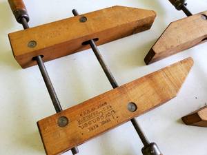 lot 49 image: (2) Jorgensen Woodworking Clamps