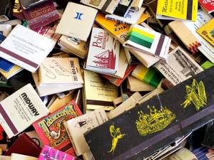lot 63 image: Large Lot of Collectable Matchbooks