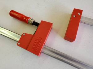lot 69 image: (2) Very Nice Bessey Woodworking Clamps