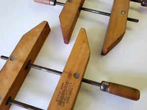lot 73 image: (2) Jorgensen Woodworking Clamps
