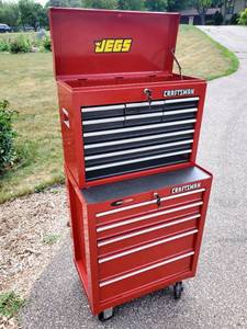 lot 13 image: Craftsman (15) Drawer Rolling Tool Chest