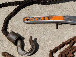 lot 337 image: Yale Pul-Lift Chain Wench Tool
