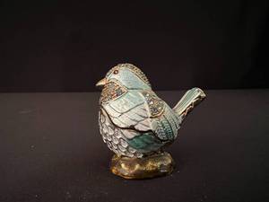 Jeweled Metal Bird