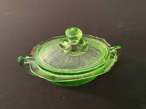 Green Depression Glass
