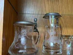 Lot of Clear Glassware