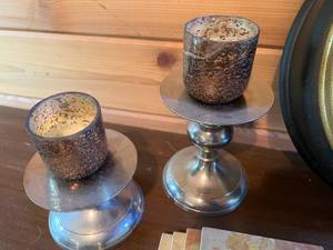 Candles, Clock and Coasters