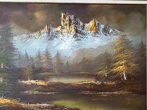 Signed Oil Painting