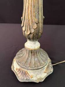 Gray and Brown Lamp