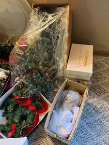 Large Lot of Christmas Decorations