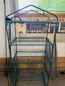 Greenhouse Rack, Shepherd Hooks, Garden Fence & More