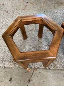 Octagon End Tables