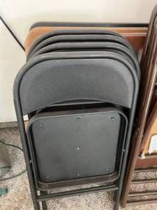 Card Tables and Folding Chairs