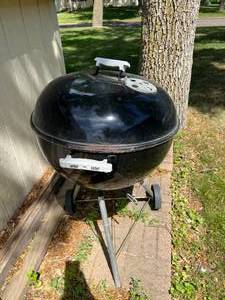Weber Black Charcoal Grill