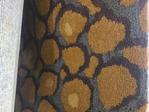 Brown & Grey w Pattern Carpet