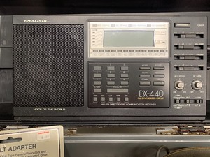 Old Radio and head phones