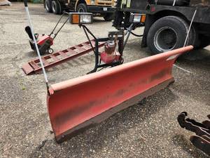 lot 93 image: Western Ultra Finish Straight Plow Attachment with UltraMount Mounting Bracket