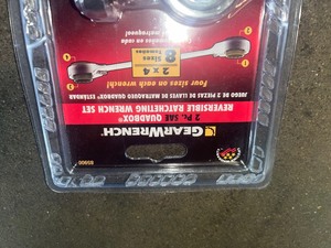 GEARWRENCH 72-Tooth 12-Point SAE Quadbox Double Box Ratcheting Wrench Set (2-Piece)