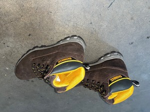 DEWALT Mens Halogen 6 Work Boots - Steel Toe - Brown Crazy Horse Size 8.5(M)